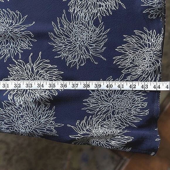 Vtg Y2K Planet sheer navy sleeveless summer maxi dress - Picture 14 of 16